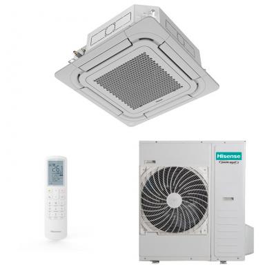 Инверторен касетъчен климатик Hisense AUC105UR4RKC8 / AUW105U4RK7