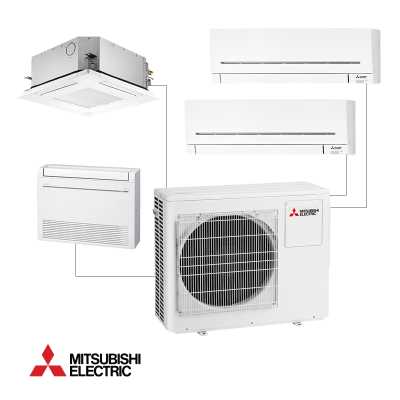 Външно тяло на инверторна мулти-сплит климатична система Mitsubishi Electric MXZ-4F80VF
