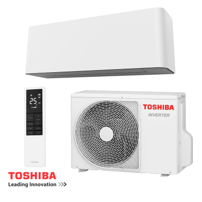 Хиперинверторен климатик Toshiba RAS-B13P2KVSG-E / RAS-13P2AVSG-E Shorai Curve White
